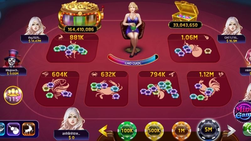 Các kiểu cược trong Bầu Cua online và cách tính thưởng