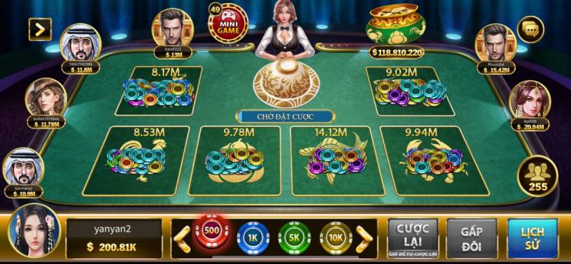 Sự khác biệt giữa Bầu Cua truyền thống và online